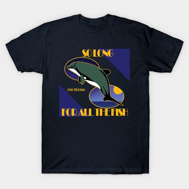 Hitchhicker´s Chilean dolphin T-Shirt by uialwen